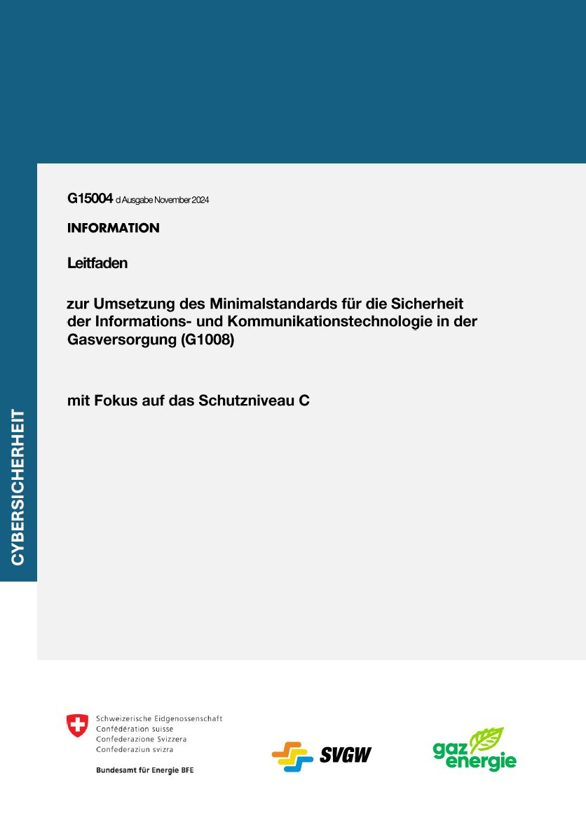 G15004 d Leitfaden zur Umsetzung IKT-Minimalstandard in der Gasversorgung